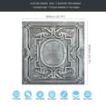 thumbnail image 5 of Artistic 3D ceiling tiles Suspended Wall Panels for Flower Boutique PL15 Antique tin 10Pcs/pack, 5 of 9