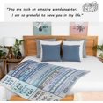 thumbnail image 4 of Granddaughter Gifts from Grandma Blanket 50"x60", Granddaughter Gifts Throw Blanket, Gifts for Granddaughter Blankets Throws, Granddaughter Gift Ideas for Birthday Graduation Christmas, 4 of 6