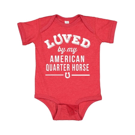 

Inktastic American Quarter Horse Lover Gift Idea Gift Baby Boy or Baby Girl Bodysuit
