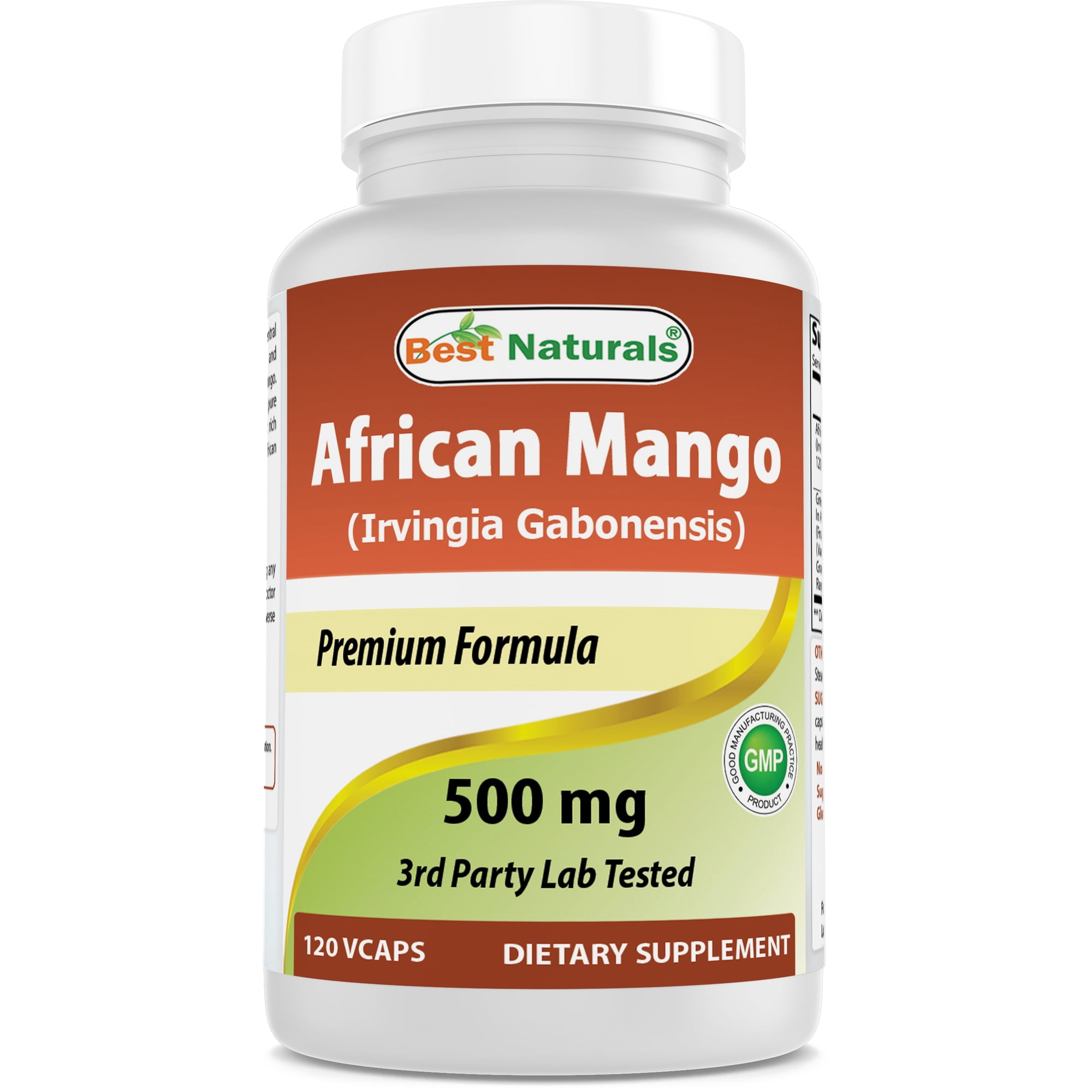 Best Naturals African Mango Plus 120 Veggie Capsules