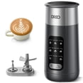thumbnail image 1 of DREO Milk Frother, 8-in-1 Electric Stainless Steel Frother for Latte Art Microfoam and Coffee, 9oz/270ml Warm and Cold Foam Automatic Frothers, LED,, 1 of 9
