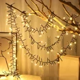 thumbnail image 2 of Guirnalda de luces LED de 6 m, 15 m y 30 m para árbol de Navidad, con enchufe, para exteriores, 2 of 5
