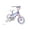 Purple, variant on 12" Magna Girls Just For Me Bike with Handlebar Pad and Adjustable Training Wheels