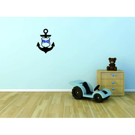 Do It Yourself Wall Decal Sticker Police Law Enforcement Cop Officer Squad Home Decor 20×40