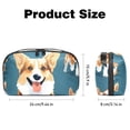 thumbnail image 5 of Corgi Hard Drive Cases Cable Organizer Small Travel Electronic Organizer Charger Case Organizer Oxford Fabric Waterproof Storage Bag for Protecting Electronic Gadgets - 5.9x9.44x3.14 in, 5 of 6