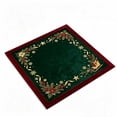 thumbnail image 2 of Christmas Mahjong Mat, 23.62 Inch Christmas Theme Square Table Cover, Non-slip Noise Reduction Base, for Poker Domino Board Game Mahjong Party Night Use(B), 2 of 6