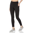thumbnail image 3 of Danskin Women's Double Brushed 7/8 Legging, Black Salt, Medium, 3 of 4