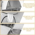 thumbnail image 6 of VINGLI Shower Tent with Mesh Floor and Carrying Bag, 6 of 7