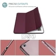 thumbnail image 3 of Funda ProCase Smart para iPad de 9,7 pulgadas (6.ª y 5.ª generación, 2018/2017), color vino, 3 of 8