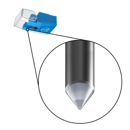 Audio-Technica - Audio Technica VMN10CB Conical Bonded Stylus - Light Blue