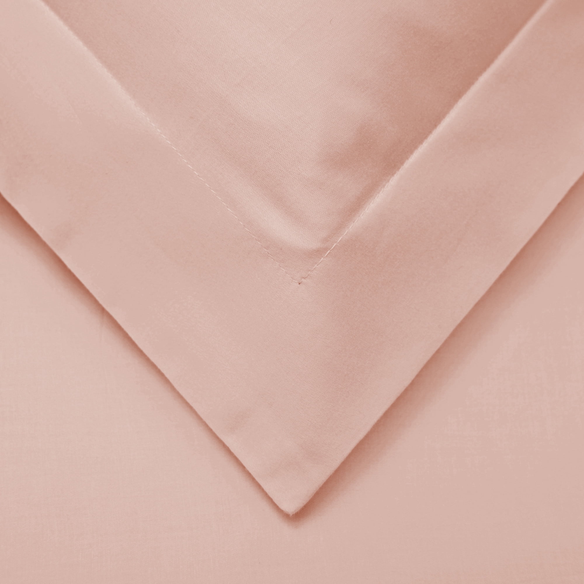 Superior 1000 Thread Count 3-Piece Georgine Duvet Cover Set, Full/ Queen, Blush