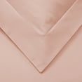 thumbnail image 3 of Superior 1000 Thread Count 3-Piece Georgine Duvet Cover Set, Full/ Queen, Blush, 3 of 4