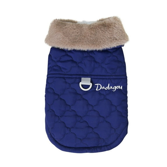 Dog Winter Coat - Pet Plaid Jacket Warm Vest Clothes - Dog Christmas Sweater Windproof Waterproof for Small Medium Large Dogs