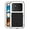 White, variant on Compatible with Samsung Galaxy S23 FE Metal Case with Stand Screen Protector Camera Cover Metallic Military Hybrid Durable Dust Proof Heavy Duty Full Body Cover Phone Case Man,White