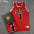 thumbnail image 2 of HipJazer 7#AKAGI Shohoku 6#YASUDA 8# SHIOZAKI 9#KAKUTA 13#SASAOKA 15#KUWATE Camiseta de baloncesto Camisetas deportivas de baloncesto, 2 of 5