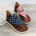 thumbnail image 4 of Women Summer Clip-Toe Sunflower Shoes Zipper Comfy Flats Casual Beach Sandals, 4 of 4
