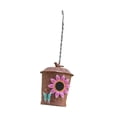 thumbnail image 4 of Casa para pájaros Zulema decorativa colgante para jardín 6 x 7,5 pulgadas, 4 of 8