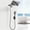 Black-Diamond, variant on Shower Head,10" Rain Shower Head With Handheld Spray Combo, High Pressure Shower Heads with Hose and 11'' Angle Adjustable Extension Arm, Waterfall Showerhead, Dual Detachable Shower Head