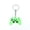 Green, variant on Keychain Pendant Game Controller Keychain PVC Cartoon Gifts Soft Rubber Keychain