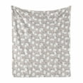 thumbnail image 1 of Abstract Soft Flannel Fleece Throw Blanket, Pin Board Needles Pins Note Papers Office Work Business Concept, Cozy Plush for Indoor and Outdoor Use, 50" x 70", Warm Taupe and Multicolor, by Ambesonne, 1 of 5
