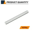 thumbnail image 3 of Uxcell 15pcs Dowel Pins M5(5mm) x 60mm 304 Stainless Steel Cylindrical Shelf Support Peg Pin Rod Fasten Elements for Metal Devices Wood Furniture DIY Installation, Silver, 3 of 7