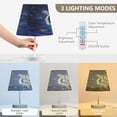 thumbnail image 4 of YAZAOO Table Lamp Creative Celestial Guardian Pattern Simple Pattern Night Light, 4 of 8