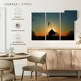 thumbnail image 5 of Elephant Stock Marine Corps Memorial Silhouette Wall Art - Horizontal Multi Panel Canvas - Living Room Wall Decor - Architecture Multi Panel - Black And Brown Decor - 65" x 42", 5 of 8