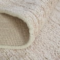 thumbnail image 6 of Feizy Delino Transitional Solid, Pink/Ivory, 5' x 8' Area Rug Sheen Handmade Casual Design Carpet for Living Dining Bed Room, 6 of 7