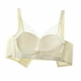 thumbnail image 4 of RYRJJ Full-Coverage Bras for Women No Underwire Soft Push Up Bralettes for Women with Support Adjustable Straps Everyday Bras(Yellow,M), 4 of 8