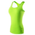 thumbnail image 3 of KBZDBZC Tank Top Yoga Tops Women Sexy Gym Sportswear Vest Fitness Tight Sleeveless Running Shirt Oversized Workout Tops for Women Womens Tank Tops Loose Tank Top for Women(Green,L), 3 of 3