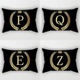 thumbnail image 5 of Ludlz 30x50cm Alphabet Crown Throw Pillow Case Cushion Cover Sofa Bed Car Decoration, 5 of 8