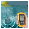 thumbnail image 2 of Portable Fish Depth Finder Water Handheld Fish Finder Sonar Castable Boat Fishfinder Transducer ,Easy to Use, 2 of 6
