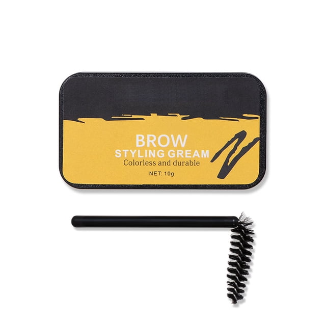 Maoww Eyebrow Styling Cream Waterproof Eyebrows Long-lasting Brow Wax Transparent Make Up Setting Gel Household for Professional