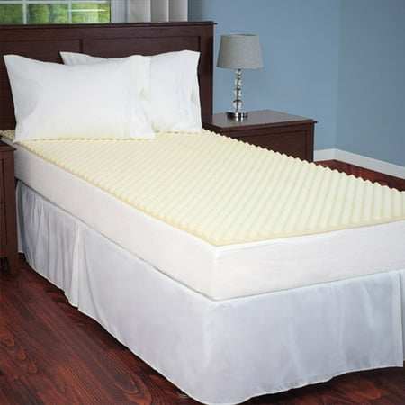 Egg Crate Mattress Topper - Twin And Twin XL - Designed To Add Egg Crate Mattress Topper - Twin and Twin XL - Designed to add extra comfort and - Egg Crate Mattress Topper - Twin And Twin XL - Designed To Add
