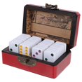 thumbnail image 2 of Juego de dominó PENGJTMXG juguete de entretenimiento Con caja de madera, 2 of 4