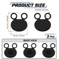 thumbnail image 2 of Protector de palma de silicona Palm Guard, almohadilla protectora contra impactos, 3 piezas, talla pequeña, 2 of 6
