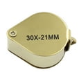 thumbnail image 4 of tamizeot Jewelry Magnifier Lens Clear Jewelers Eyes Tools 30X21mm Magnifying Glass 5Set, 4 of 6