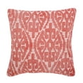 thumbnail image 1 of Tribal Throw Pillows Covers 22 x 22 Red Pillow Covers Jacquard Moroccan Pattern Bohemian Couch Pillows, Orange Pillow Covers 22x22 inch (55x55 cm), Contemporary Style - Tribal Love, 1 of 3