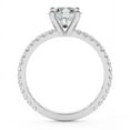 thumbnail image 4 of 5 Carat IGI Certified Heart Shape Lab Grown Diamond Engagement Ring | 14K White Gold |Emily Eternity Diamond Ring | FG-VS1-VS2 Quality Friendly Diamonds, 4 of 5