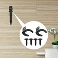 thumbnail image 2 of Shisuyan Support Mural pour Microphone Clip Noir 2 Pcs 2.8x2.8x1.2In, 2 of 8