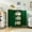 Green, variant on Modern Metal Accent Storage Cabinet with Doors and 2 Adjustable Shelves for Bathroom Home Office Living Room