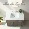 thumbnail image 5 of Vanity Art 36” Single Sink Bathroom Vanity Cabinet with Ceramic Countertop, 5 of 11