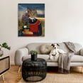 thumbnail image 3 of Stupell Industries Gardening Cat with Catnip Animals & Insects Painting Gallery Wrapped Canvas Art Print Wall Art, 36 x 48, 3 of 8