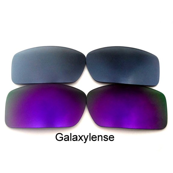 Galaxy Replacement Lenses for Oakley Gascan Silver & Purple