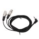 thumbnail image 5 of Cable de audio XLR hembra doble Bling Bling a micrófonos, 5 of 12