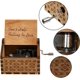 thumbnail image 4 of Can't Help Falling in Love Wood Music Box,Antique Engraved Musical Boxes Case for Birthday, 4 of 5