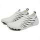 thumbnail image 4 of Zapatos Rastreo Ríos Al Aire Libre Zapatos Playa Ligeros Anticorte para Buceo Zapatos Natación Transpirables para Bucear Descalzos Y Vadear (ZX332 Blanco 40), 4 of 9