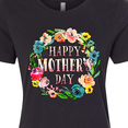 thumbnail image 4 of Inktastic Happy Mother's Day Flowers Women's T-Shirt, 4 of 5