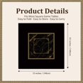 thumbnail image 2 of 55x55 Inch Tablecloth Table Cloth, Black Mahjong Tablecloth 55x55 Inch Table Covers, Stain Resistance Polyester Table Cover for Kitchen Dining Holida, 2 of 6