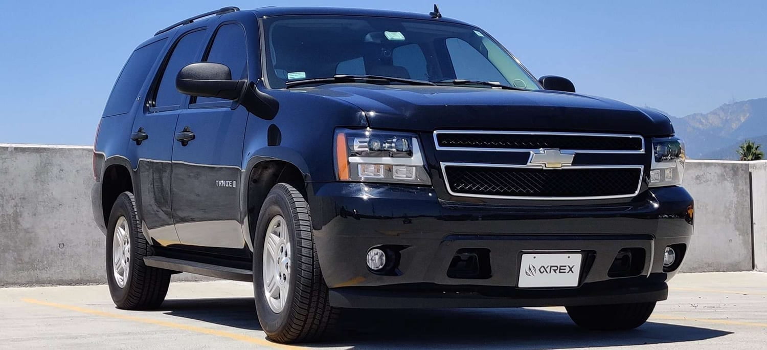 AlphaRex 07-14 Chevrolet Tahoe/Suburban/07-13 Avalanche MK II PRO-Series Halogen Projector Headlights Chrome